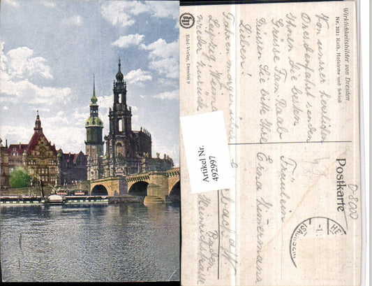 492997,Dresden Hofkirche Kirche u. Schloss
