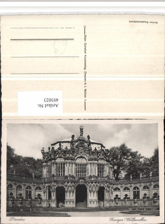 493023,Dresden Zwinger Wallpavillon