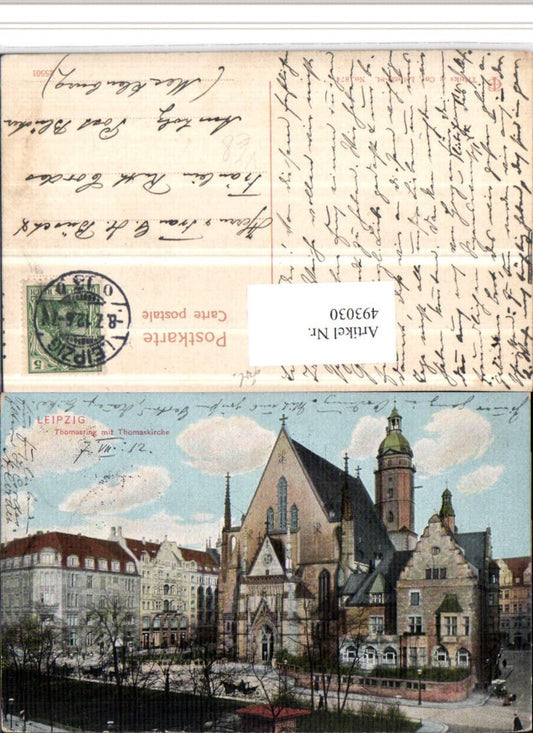 493030,Leipzig Thomasring m. Thomaskirche Kirche pub Trinks & Co 574