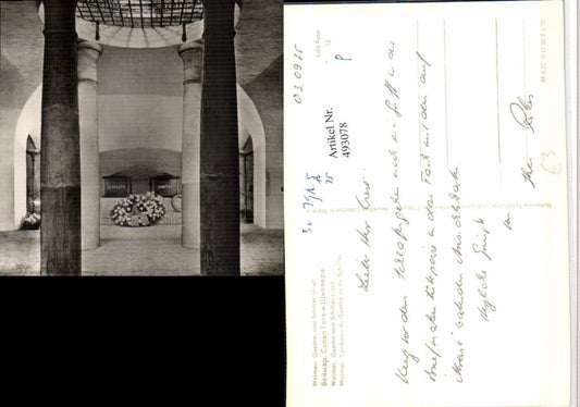 493078,Weimar Goethe- und Schiller-Gruft Säulen
