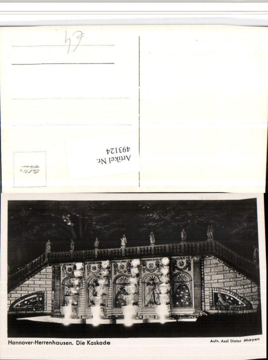 493124,Hannover Herrenhausen Kaskade