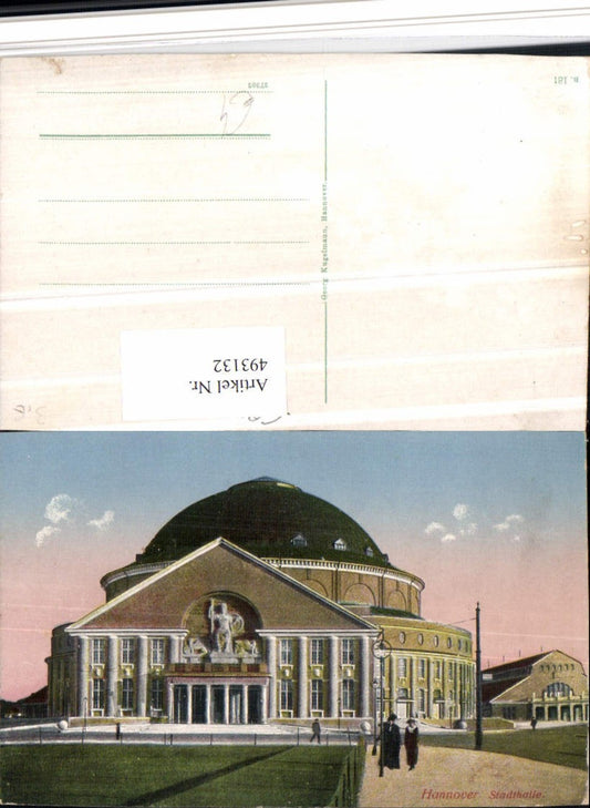 493132,Hannover Stadthalle Gebäude