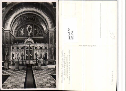 493154, Baden-Baden Romanian Chapel Interior view