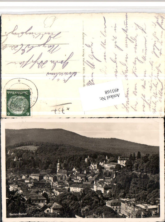 493168, Baden-Baden Partial view