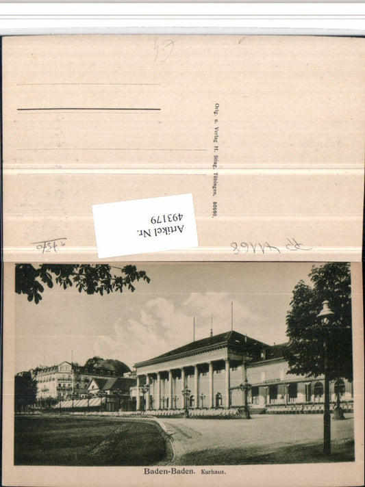 493179, Baden-Baden Kurhaus