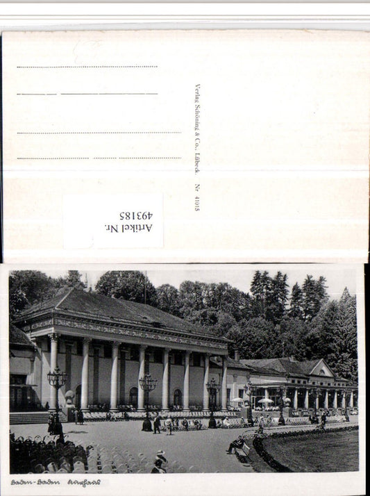 493185, Baden-Baden Kurhaus