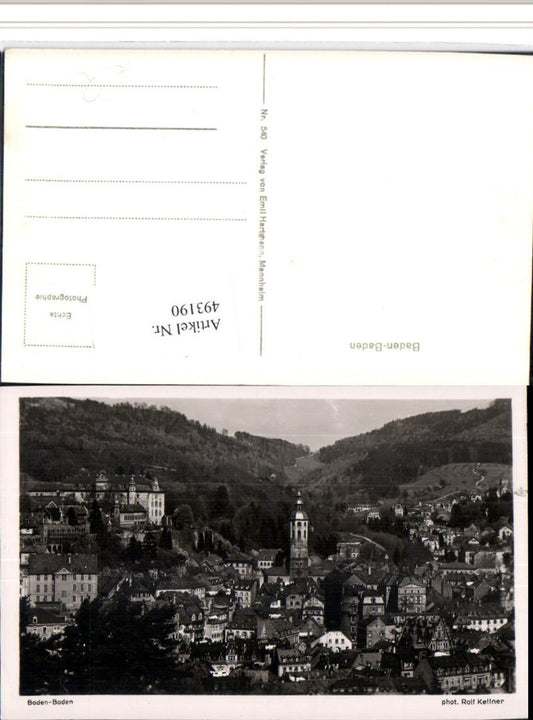 493190, Baden-Baden Partial view