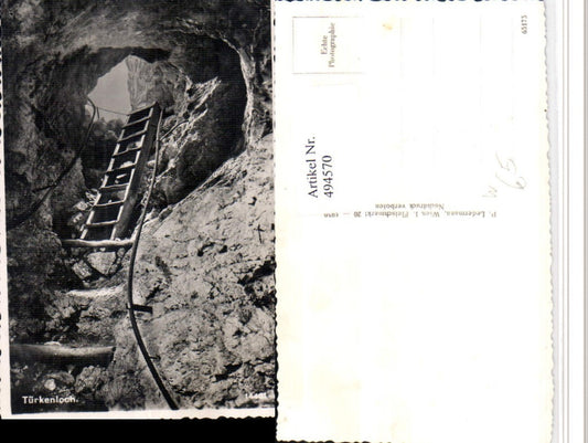 494570,Steinwandklamm b. Weissenbach an d. Triesting Türkenloch Leiter