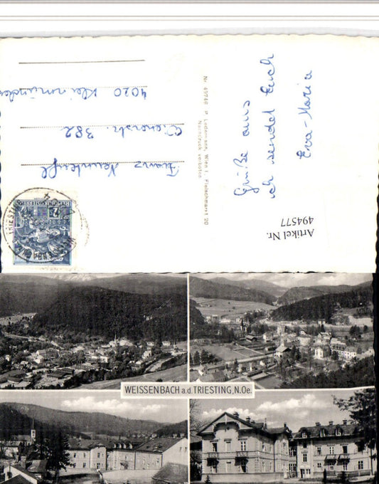 494577,Weissenbach an d. Triesting Totale Mehrbildkarte