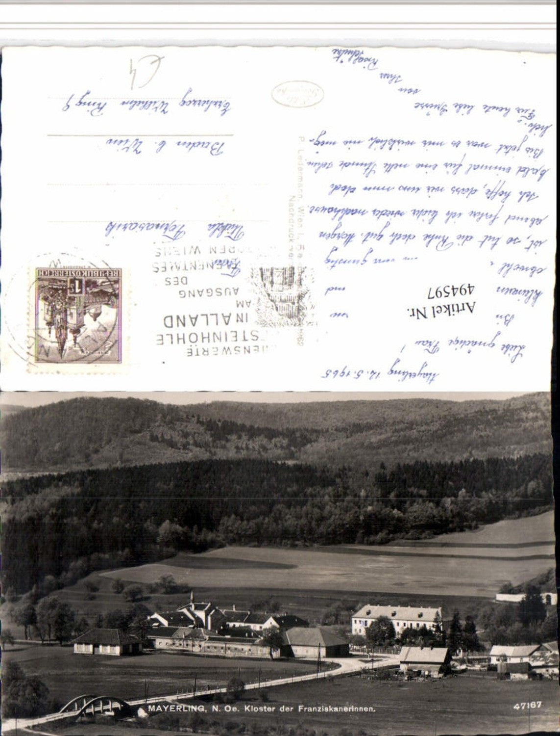 494597,Mayerling Kloster der Franziskanerinnen