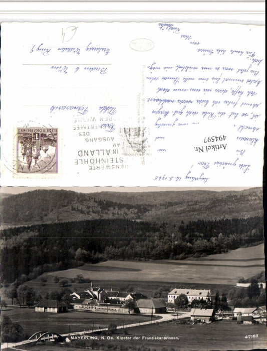 494597,Mayerling Kloster der Franziskanerinnen