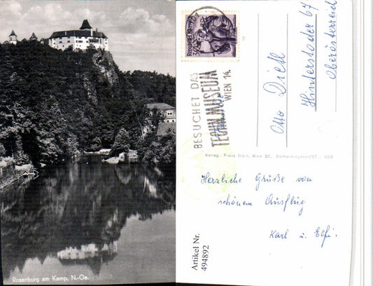 4947892,Rosenburg am Kamp Schloss
