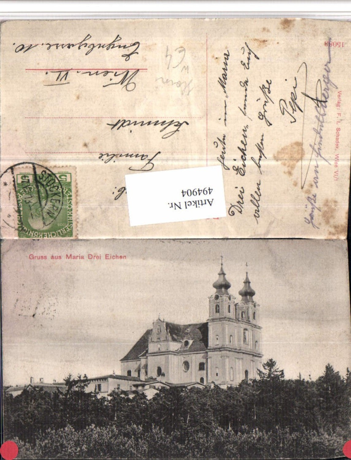 4947904,Gruß aus Maria Dreieichen b. Mold Kirche