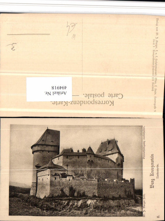 4947918,Burg Kreuzenstein b. Leobendorf