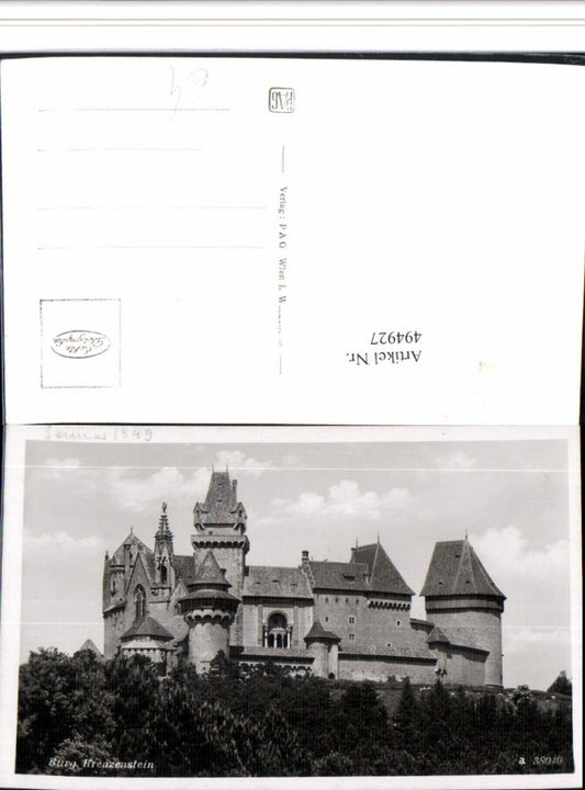 4947927,Burg Kreuzenstein b. Leobendorf