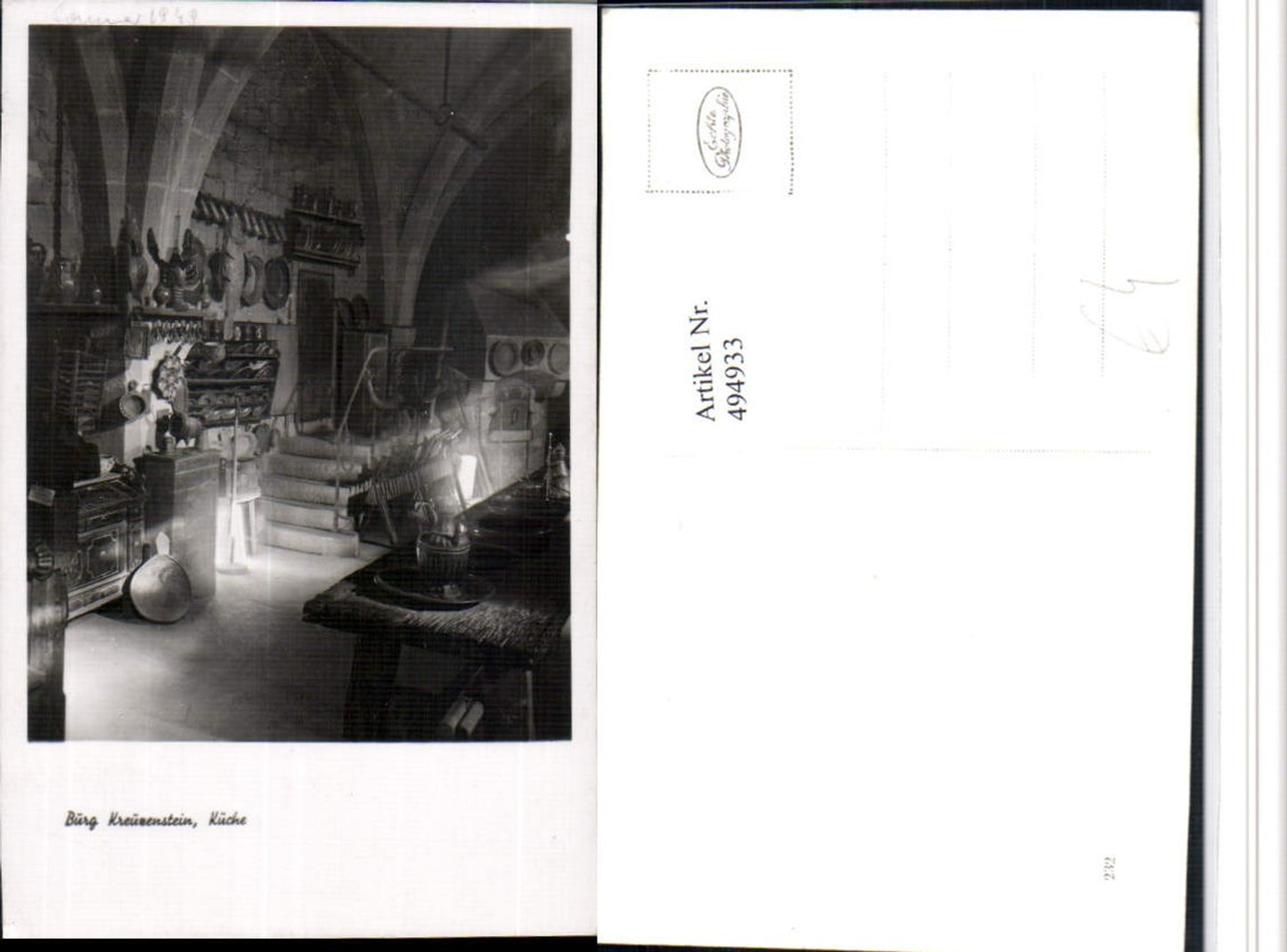 4947933,Burg Kreuzenstein b. Leobendorf Küche