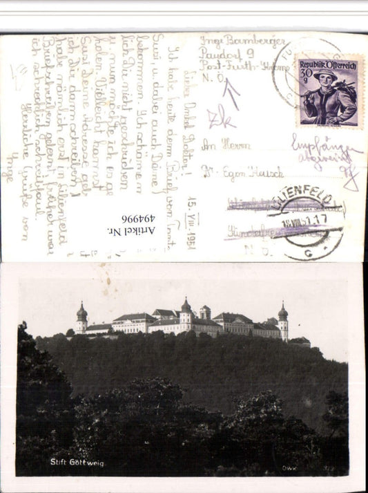 4947996,Stift Göttweig b. Furth