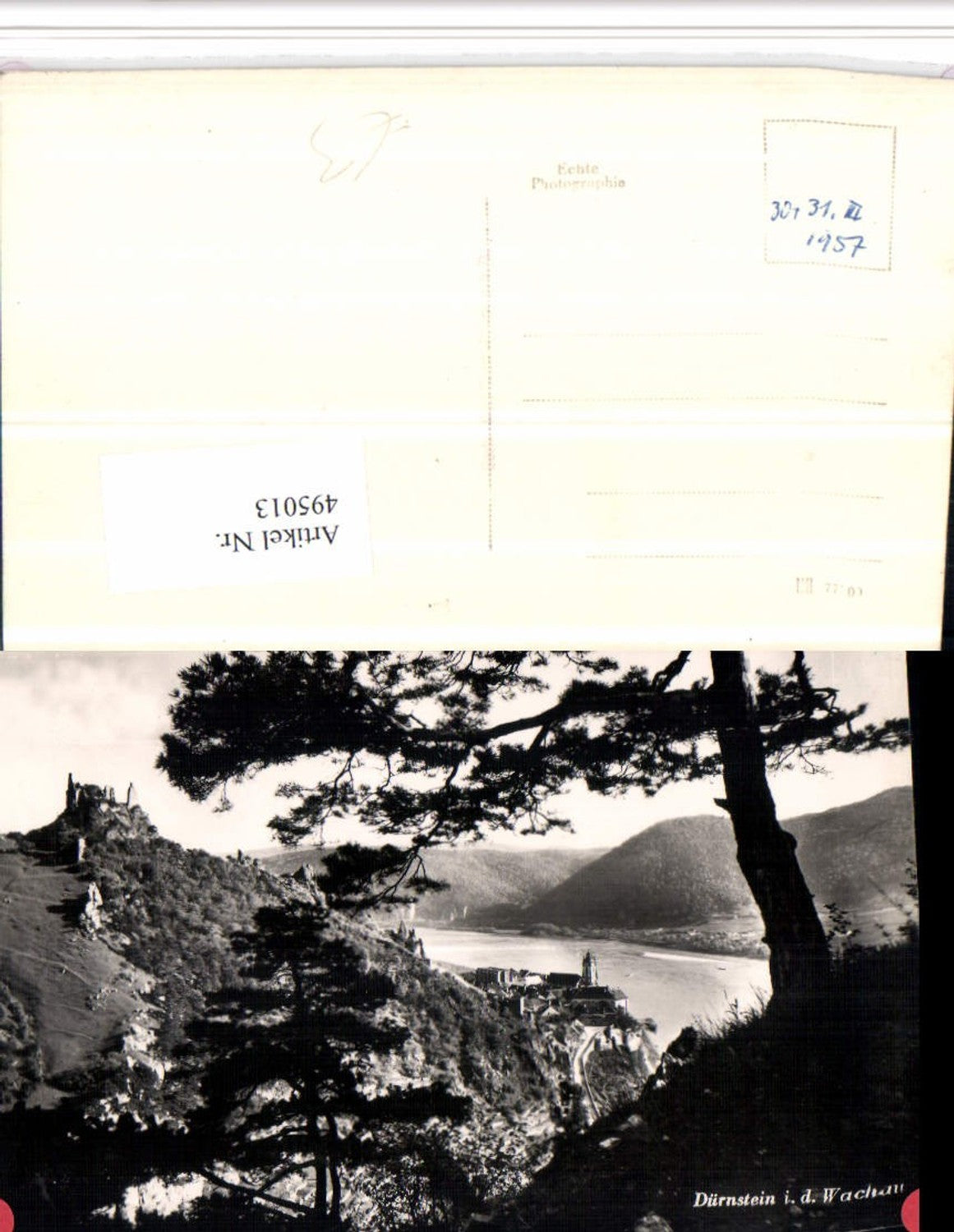 4948013,Dürnstein in d. Wachau Totale m. Ruine
