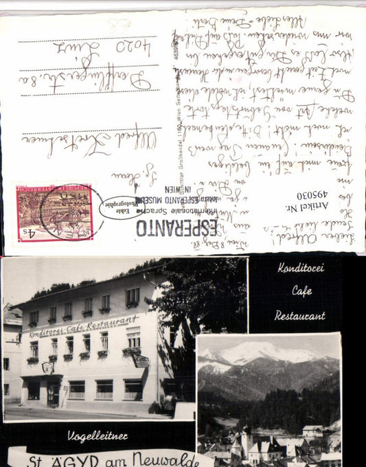 4948030,St. Aegyd am Neuwalde Totale Vogelleitner Restaurant Mehrbildkarte