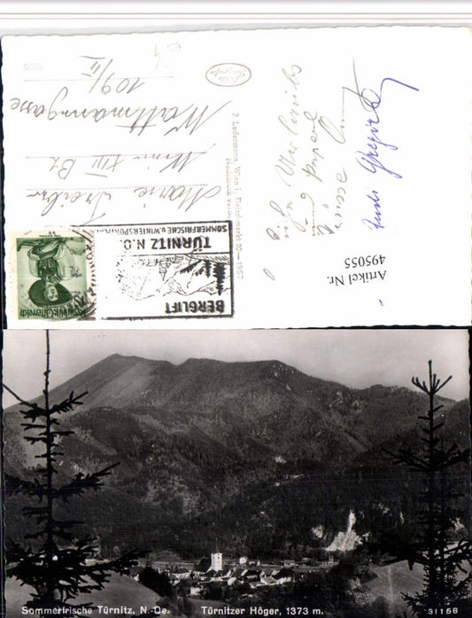 4948055,Türnitz Totale geg. Türnitzer Höger