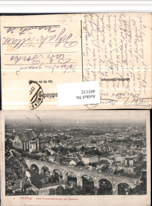 495132,Mödling Totale v. Frauensteinberg