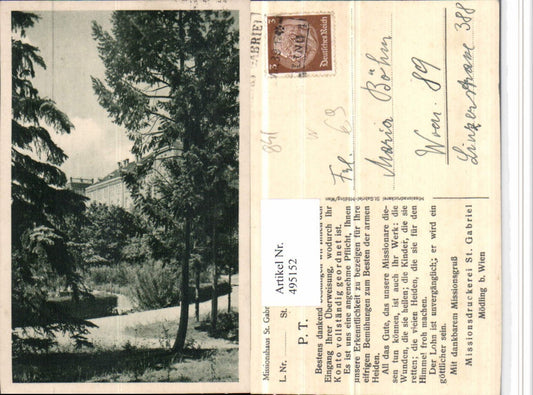 495152,Mödling Missionshaus St. Gabriel
