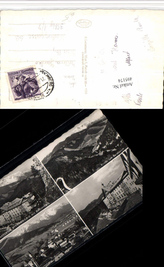 495174,Puchberg Totale Sanatorium Strengberg Mehrbildkarte