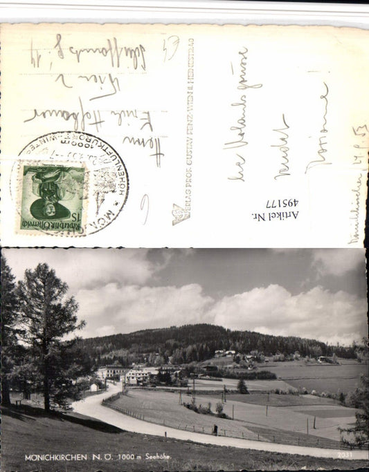 495177,Mönichkirchen Teilansicht Alpenhotel Lang