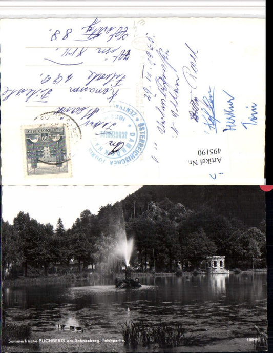 495190,Puchberg am Schneeberg Teichpartie