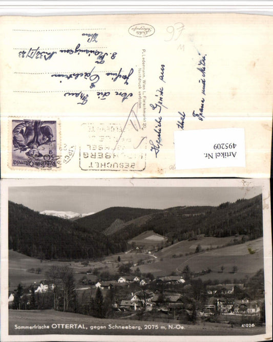 495209,Ottertal b. Gloggnitz Totale geg. Schneeberg