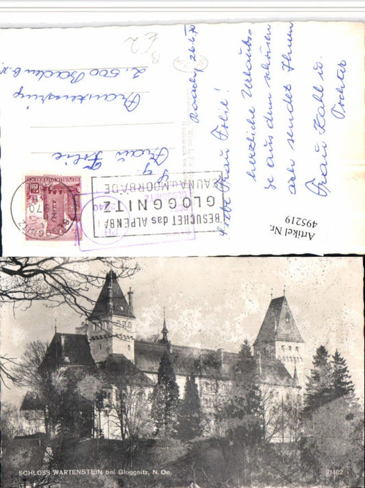 495219,Schloss Wartenstein b. Gloggnitz