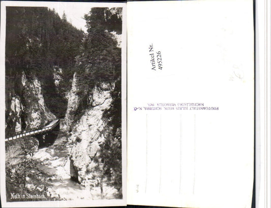 495226,Noth in Steinbach b. Göstling an d. Ybbs Schlucht