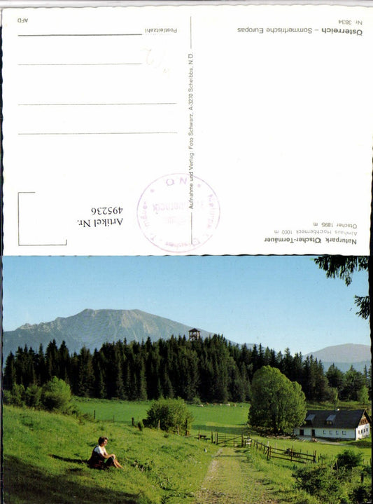 495236,Almhaus Hochberneck b. St. Anton an der Jeßnitz geg. Ötscher