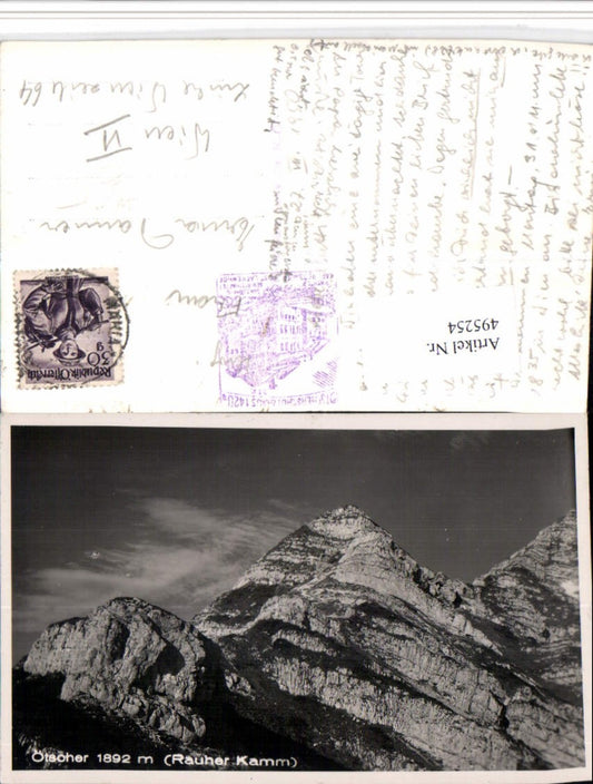 495254,Ötscher b. Lackenhof Rauher Kamm Bergkulisse