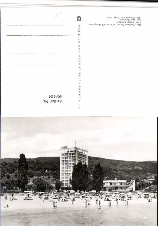 496184,Bulgaria Varna Warna Goldene Strand Strandleben