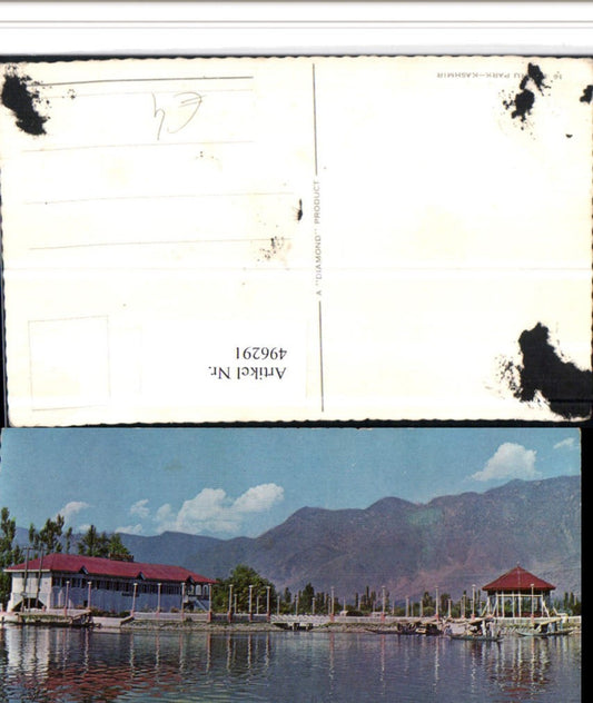 496291,India Jammu and Kashmir Nehru Park Bergkulisse