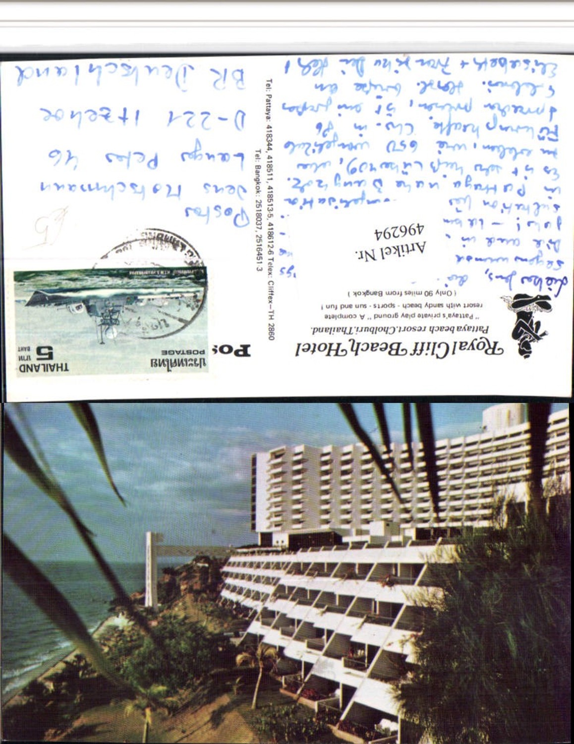 496294,Thailand Cholburi Royal Cliff Beach Hotel