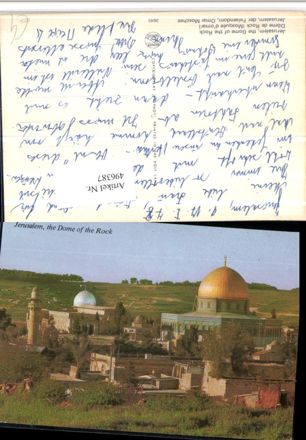 496387,Israel Jerusalem Dome of the Rock Moschee