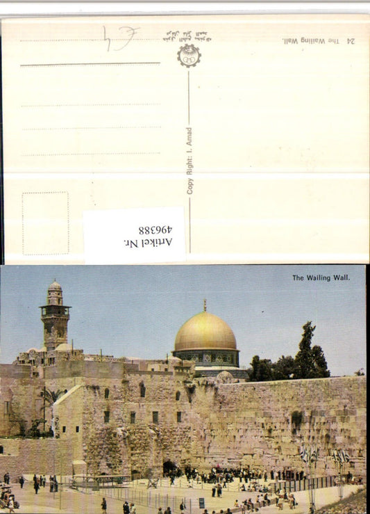 496388,Israel Jerusalem Wailing Wall Klagemauer Moschee Kuppel