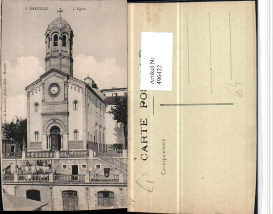 496422,Algeria Bougie Bejaia Eglise Kirche