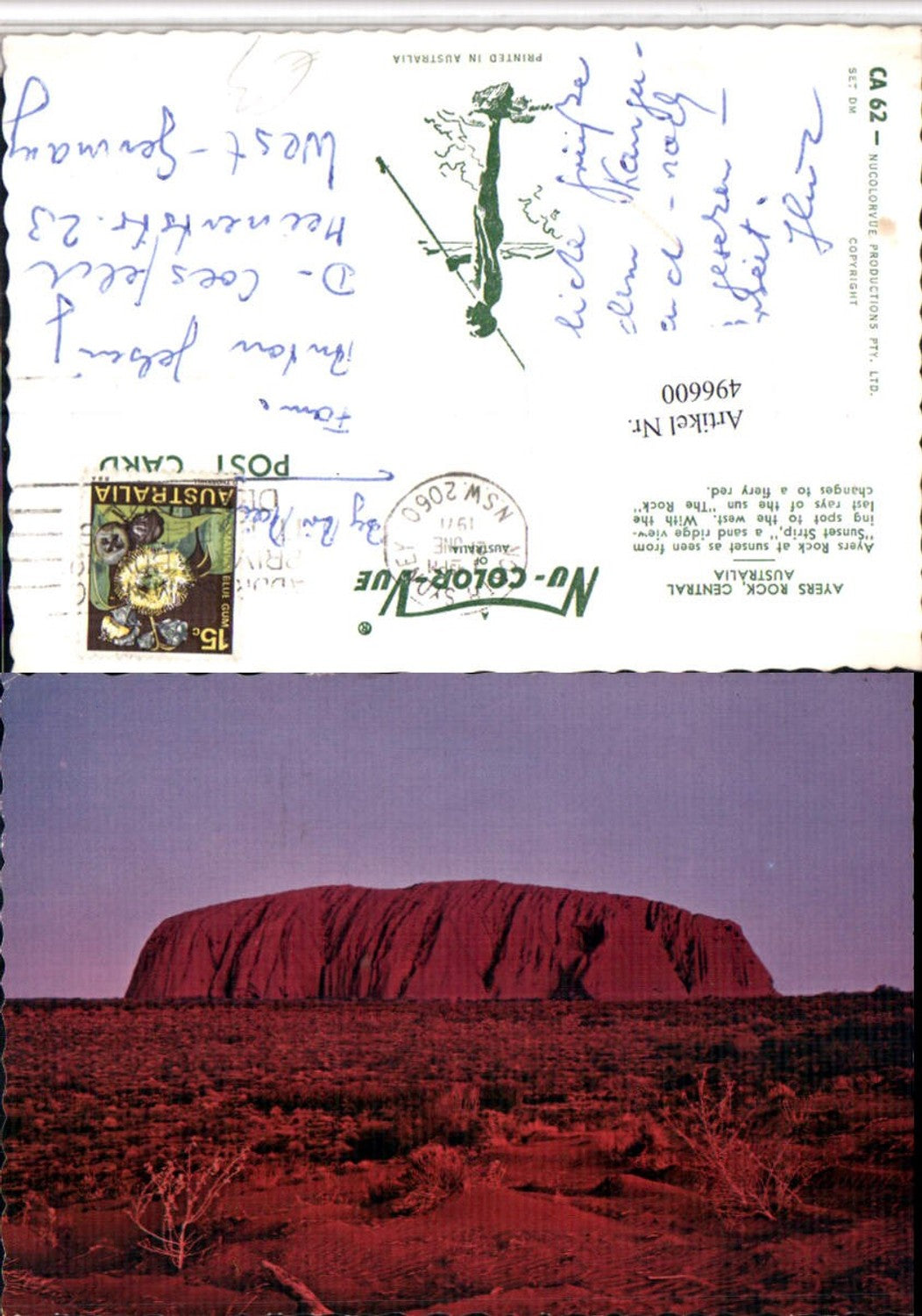 496600,Australia Ayers Rock Inselberg