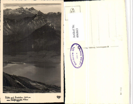 496863,Blick auf Dachstein v. Schafberggipfel m. St. Wolfgang Bergkulisse pub Cosy