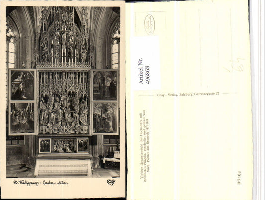 496868,St. Wolfgang Kirche Pacher-Altar pub Cosy