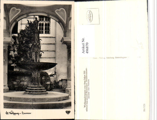 496870,St. Wolfgang Brunnen pub Cosy