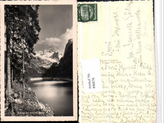 496876,Gosausee See b. Gosau m. Dachstein Bergkulisse