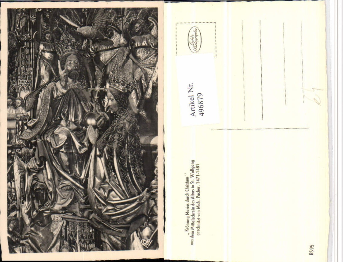 496879,St. Wolfgang Kirche Altar Krönung Marias durch Christum pub Cosy