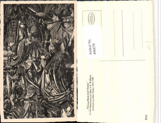 496879,St. Wolfgang Kirche Altar Krönung Marias durch Christum pub Cosy
