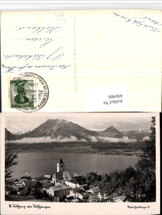 496906,St. Wolfgang am Wolfgangsee Totale Bergkulisse pub Gastberger 31