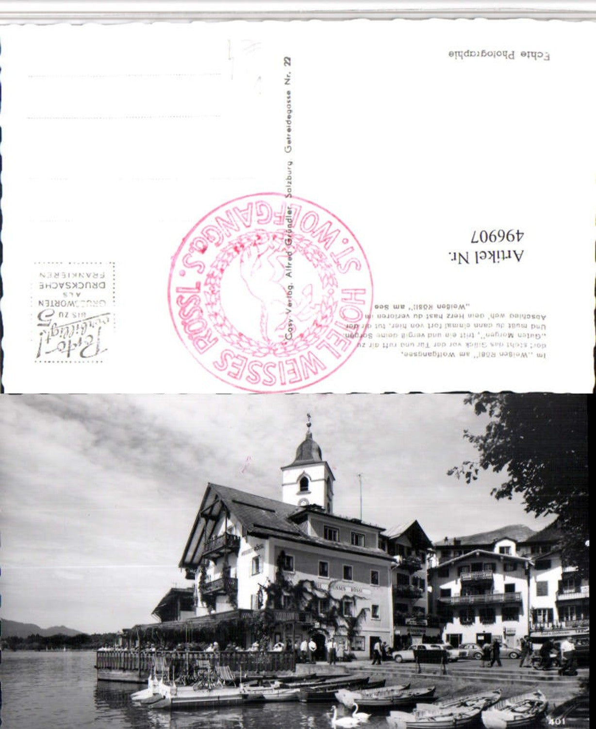 496907,St. Wolfgang Landeplatz Hotel Weißes Rössl pub Cosy 401