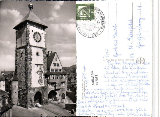 497033, Freiburg im Breisgau Schwabentor Gate Tower